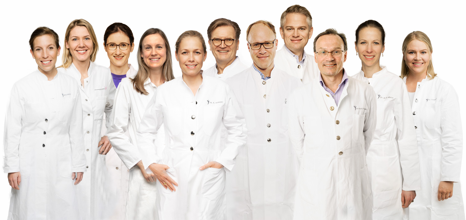 Ärzteteam Mammazentrum Hamburg 03/2025