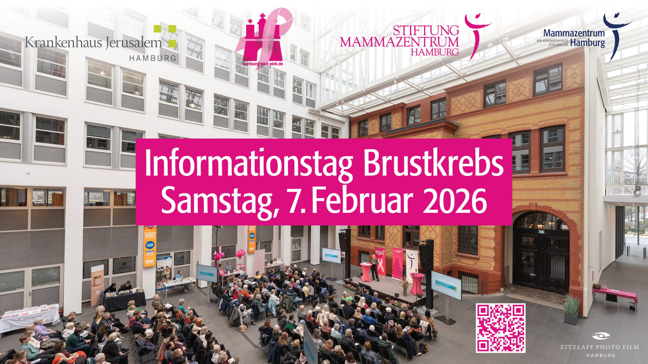 Informationstag Brustkrebs: Samstag, 7.2.2026