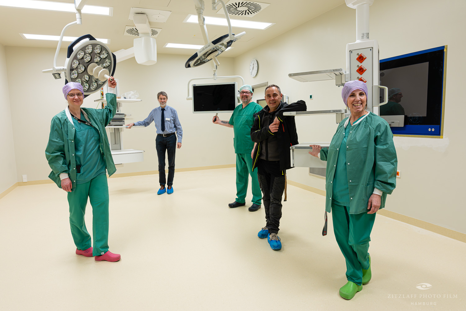 Alles neu – OP-Neubau des Krankenhaus Jerusalem OP-Neubau des Krankenhaus Jerusalem, 03/2026 Foto: © Martin Zitzlaff www.zitzlaff.com