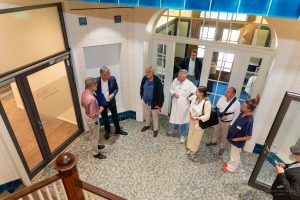 Staatssekretär Christoph de Vries zu Besuch im Krankenhaus Jerusalem, Foto: © Martin zitzlaff www.zitzlaff.com