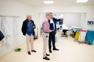 Staatssekretär Christoph de Vries zu Besuch im Krankenhaus Jerusalem, Foto: © Martin zitzlaff www.zitzlaff.com